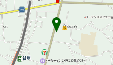 au Style 谷塚の地図画像