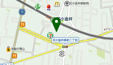 auショップ花小金井の地図画像