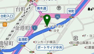 PiPit ネッツトヨタ横浜株式会社 本部の地図画像