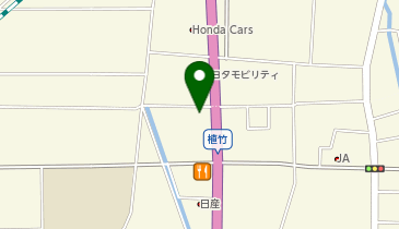 auショップ平塚田村の地図画像