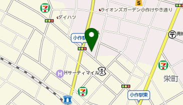 auショップ小作」(青梅市-au-〒198-0024)の地図/アクセス/地点情報