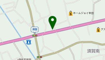 auショップ潮来の地図画像