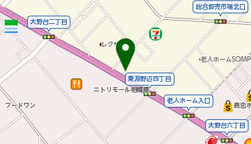 PiPit ウエインズトヨタ神奈川株式会社 相模原中央店au取扱店の地図画像