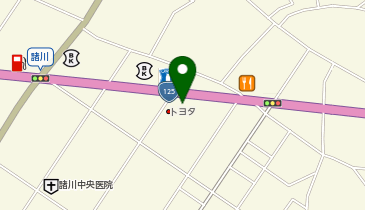 PiPit 茨城トヨタ自動車株式会社 古河東店の地図画像