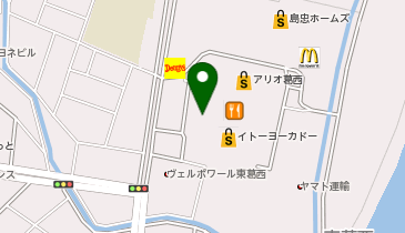 auショップアリオ葛西の地図画像