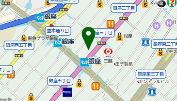 フラッグショップ GINZA 456 Created by KDDIの地図画像