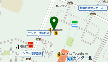 au Style モザイクモール港北の地図画像