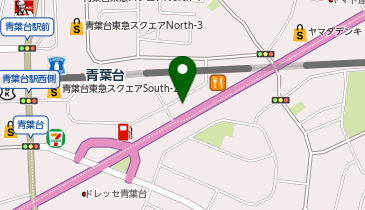 PiPit ウエインズトヨタ神奈川株式会社 青葉台店au取扱店の地図画像