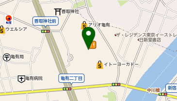 UQスポットアリオ亀有の地図画像