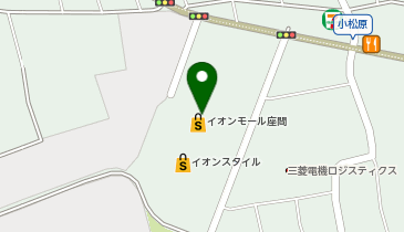 UQスポットイオンモール座間の地図画像