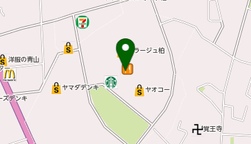 UQスポットモラージュ柏の地図画像