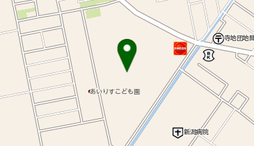 UQスポットアピタ新潟西の地図画像