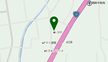 PiPit 群馬トヨタ自動車(株)高前バイパス店の地図画像