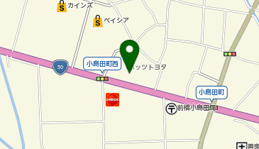 PiPit ネッツトヨタ群馬株式会社 前橋こじまた店の地図画像