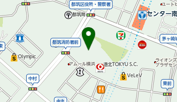 au Style 港北東急SCの地図画像