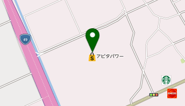 au Style アピタパワー新潟亀田の地図画像