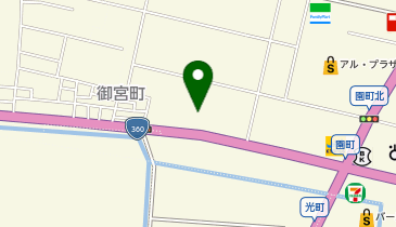 au Style 小松の地図画像