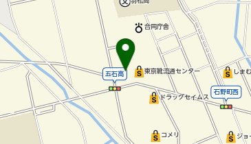 auショップ羽咋の地図画像