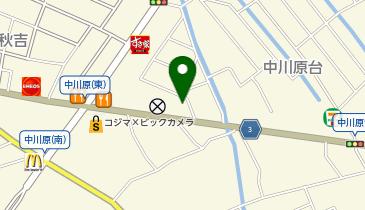 auショップ山室の地図画像