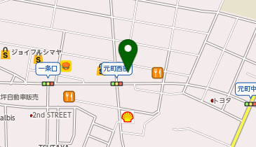 auショップ小杉の地図画像