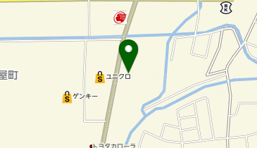 au Style 越前芝原の地図画像