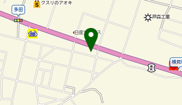 auショップ小浜の地図画像