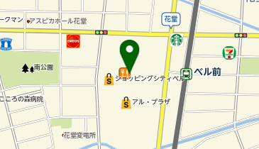 au Style ベルの地図画像