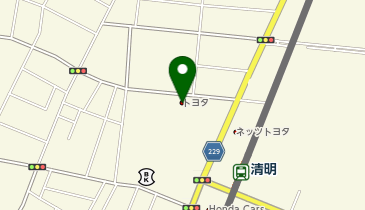 PiPit 福井トヨタ自動車株式会社 本社の地図画像