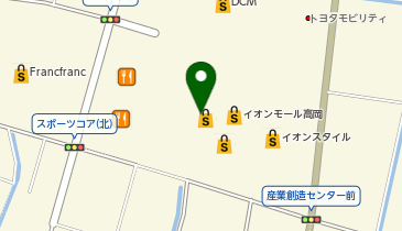 au Style イオンモール高岡の地図画像