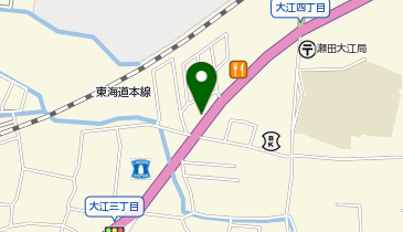 auショップ瀬田の地図画像