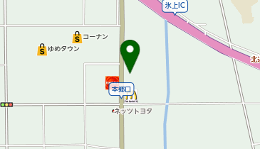 auショップ氷上の地図画像