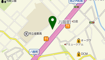 auショップ岸和田の地図画像