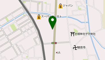 auショップ小倉の地図画像