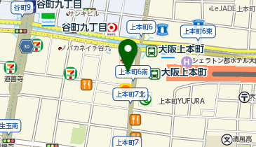 auショップ上六の地図画像