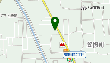 auショップ八尾萱振の地図画像