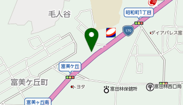 auショップ外環富田林の地図画像