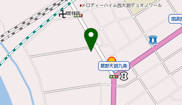 auショップ吉祥院の地図画像