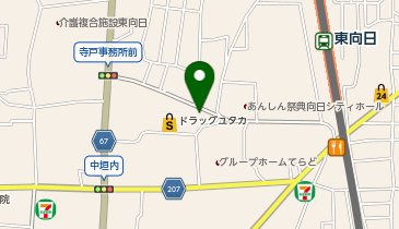 auショップ東向日の地図画像