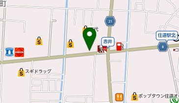 auショップアクロスプラザ大東の地図画像