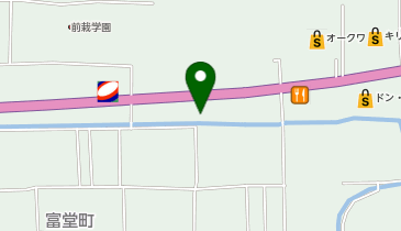 auショップ天理の地図画像