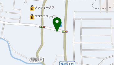 auショップ押熊の地図画像