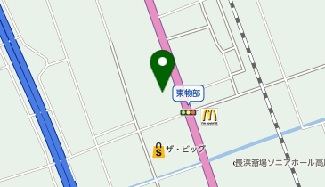 auショップ滋賀高月の地図画像