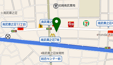 auショップ武庫之荘の地図画像