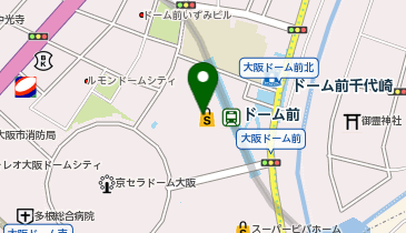 auショップイオンモール大阪ドームシティの地図画像