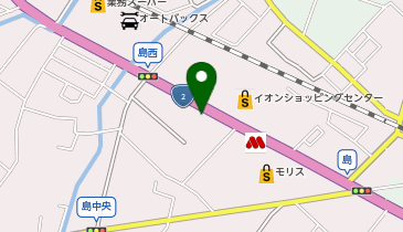 auショップ宝殿の地図画像