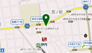 auショップ伊丹中央の地図画像