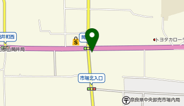 auショップ大和郡山の地図画像