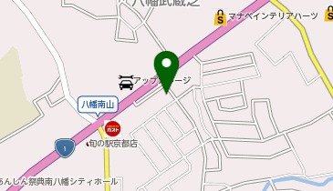 auショップ八幡の地図画像