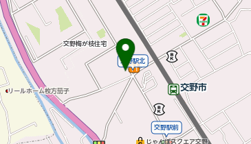 auショップ交野駅前の地図画像