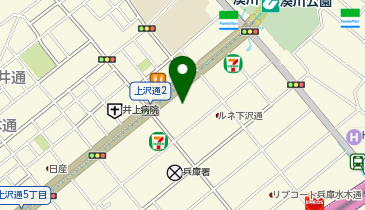 auショップ湊川の地図画像